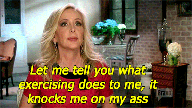  sport fitness real housewives of orange county rhoc shannon beador GIF