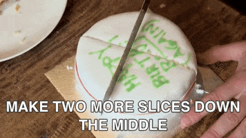 jdjp birthday cake birthday cake cake cutting GIF