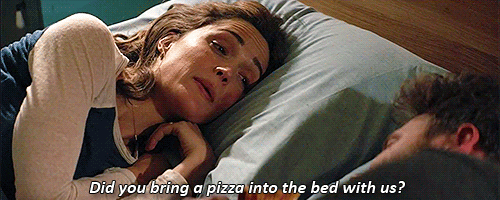 bed pizza
