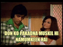 bollywood #bollywood #bigb #don #helen GIF