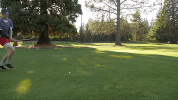 speed golf GIF by Linfield College