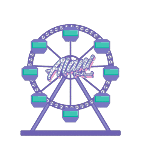 Alani Ferris Wheel Sticker by Alani Nu