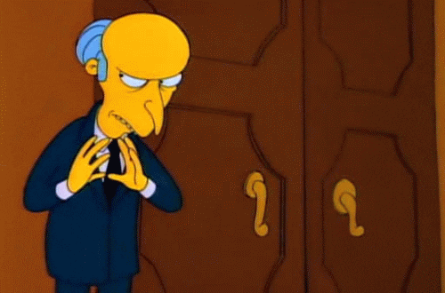 Evil Mr Burns GIF - Find & Share on GIPHY