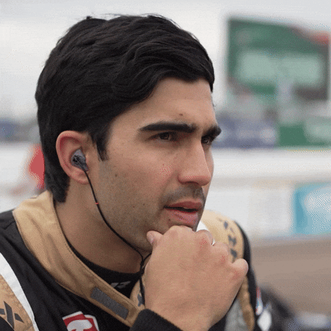 Thinking Correa GIF by INDYCAR