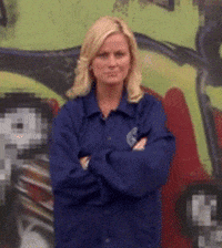 parks and rec thumbs down GIF