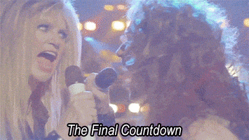 final countdown glee GIF