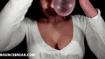 slow motion breast GIF