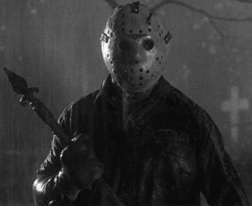  horror friday the 13th jason voorhees rains GIF