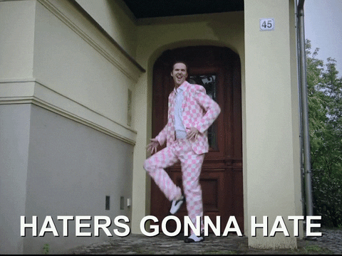 GIF haters gonna hate memes - animated GIF on GIFER