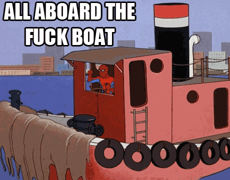all aboard the fuck boat