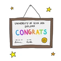 graduation GIF by Melissa Hooper