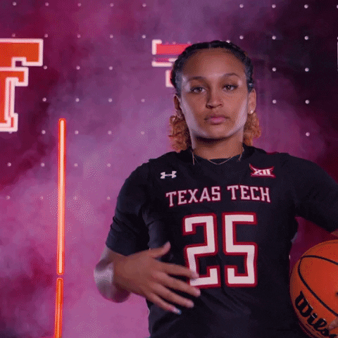 Ashley Chevalier GIF by Texas Tech Women's Basketball
