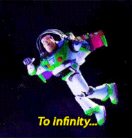Buzz Lightyear To Infinity And Beyond GIF