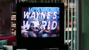 waynes world 90s GIF