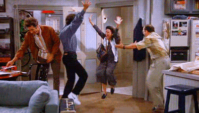 excited george costanza GIF