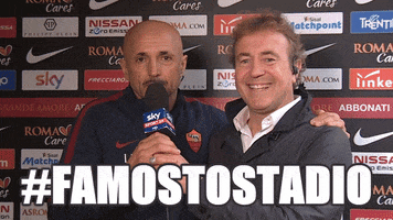 luciano spalletti stadium GIF by AS Roma