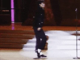 michael jackson moonwalk GIF