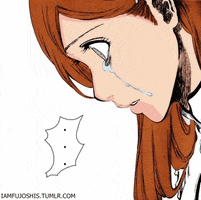 sad manga GIF