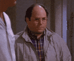 Image result for grumpy seinfeld gif
