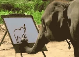 elephant GIF