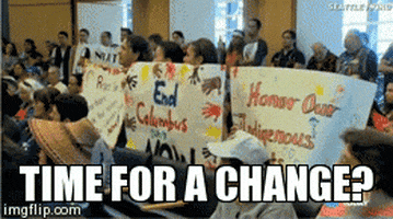 columbus day history GIF