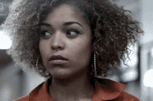 resting bitch face GIF