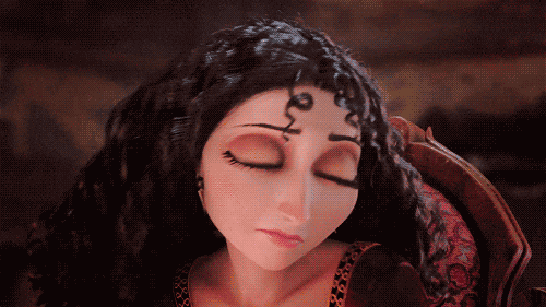 disney, talking, talk, tangled, rapunzel, rant, blah blah blah – GIF