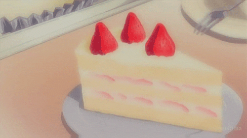 Nagisa Furakawa Cake Blow Anime Happy Birthday GIF | GIFDB.com
