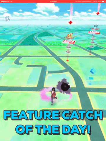 featurepoints pokemon free go catch GIF