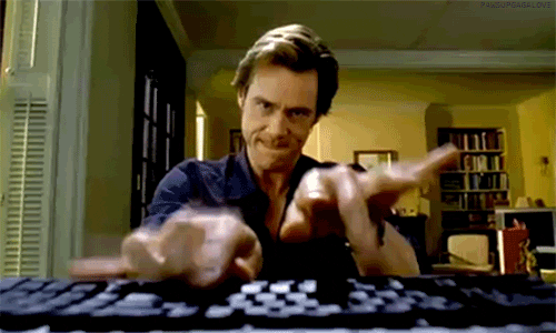 GIF de la reacción de Jim Carrey - Find &amp; Share on GIPHY