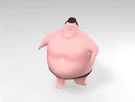 sumo wrestler GIF
