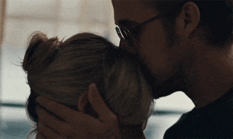 ryan gosling kiss GIF