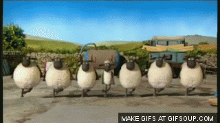 Image result for sheep dancing gif