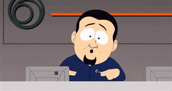 Giphy - Aroused South Park GIF