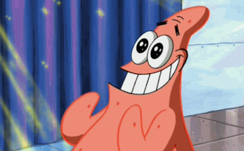 happy patrick GIF by SpongeBob SquarePants