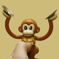 monkey dancing GIF