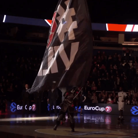 flag mascot GIF by BC Lietuvos Rytas