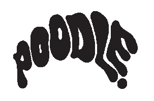 Poodle Sticker by poodlefitzroy