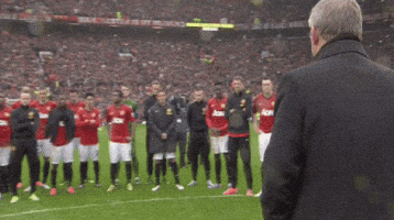 Premier League Goodbye GIF by Manchester United