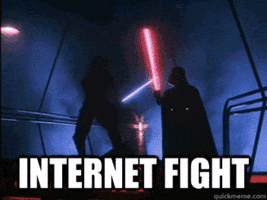 Star Wars Fight GIF