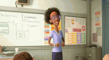 inside out teacher GIF by Disney Pixar
