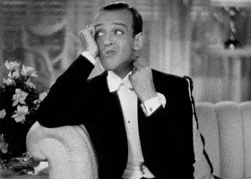 nervous fred astaire GIF by Maudit
