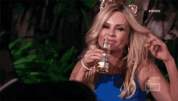 Real Housewives Drinking animated GIF