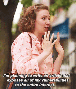 Lena Dunham Writing GIF by Girls on HBO - Find & Share on GIPHY