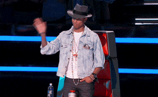pharrell williams hello GIF by The Voice