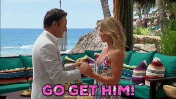 Go Get Him GIF by Bachelor in Paradise
