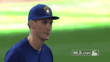 milwaukee brewers smile GIF by MLB