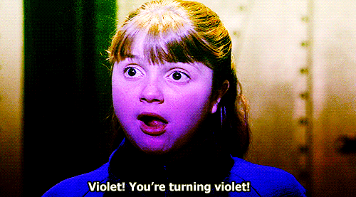 violet youre turning violet