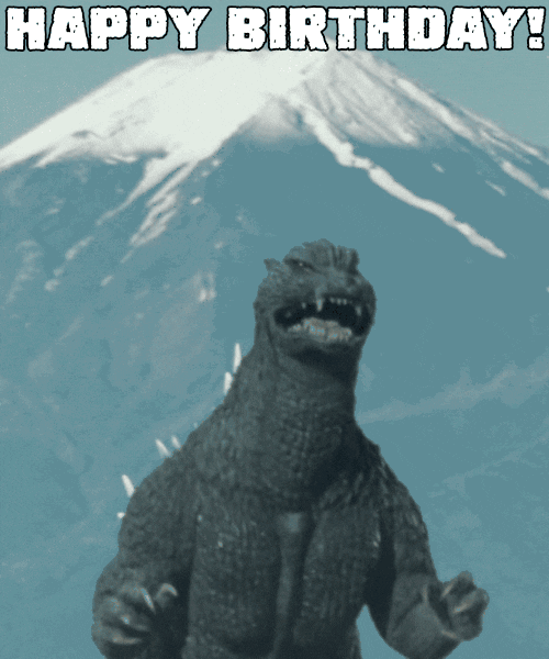 Godzilla Birthday Gifs Get The Best Gif On Giphy