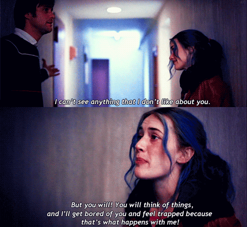 Image result for Eternal Sunshine Of The Spotless Mind movie quotes gif